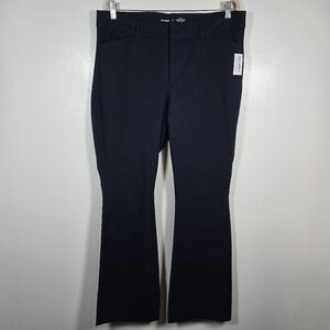 NEW Old Navy High Rise Pixie Flare Leg Trouser Pants Plus Size 16 In The Navy